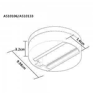 Комплектующие для трек-систем Arte Lamp Track Accessories A510133
