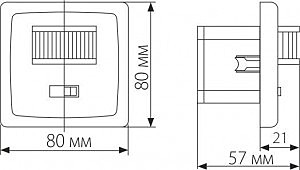 Датчик движения Elektrostandard SNS-M-01 SNS-M-01 9m 1-1,8m 1200W IP20 160 Белый