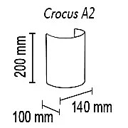 Настенное бра TopDecor Crocus Crocus Glade A2 10 04g
