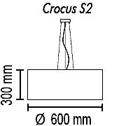 Светильник подвесной TopDecor Crocus Crocus Glade S2 01 02sed