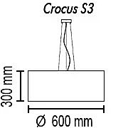 Светильник подвесной TopDecor Crocus Crocus Glade S3 01 04sat