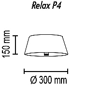 Светильник потолочный TopDecor Relax Relax P4 10 95g