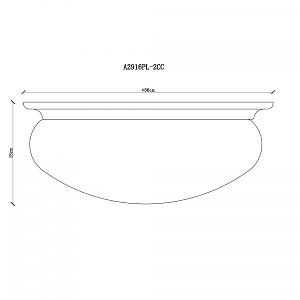 Светильник для ванной Arte Lamp AQUA A2916PL-2CC