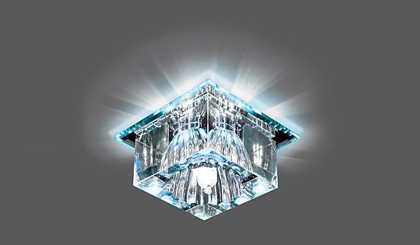 Встраиваемый светильник Gauss Crystal BL009