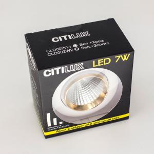 Встраиваемый светильник Citilux Бета CLD002W2
