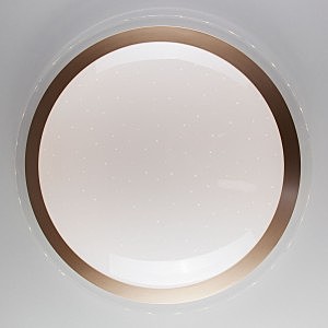 Светильник потолочный Eurosvet Fusion 40004/1 LED матовое золото 54W