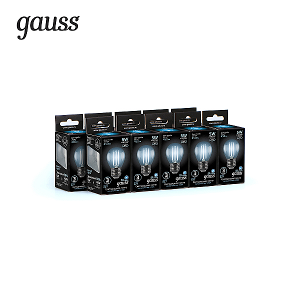 Светодиодная лампа Gauss Filament Globe 105802205