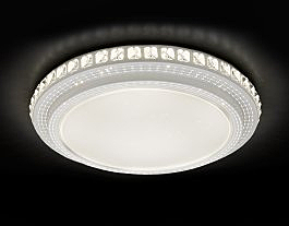 Потолочный LED светильник Ambrella Orbital Crystal F91 80W D500