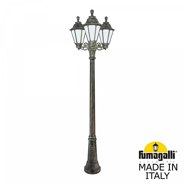 Столб фонарный уличный Fumagalli Rut E26.156.S30.BYF1R