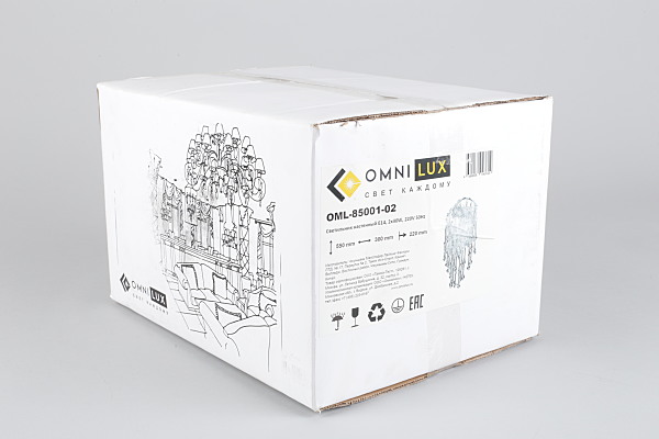 Настенное бра Omnilux Cerreto OML-85001-02