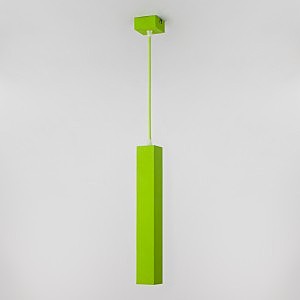 Светильник подвесной Eurosvet Cant 50154/1 LED зеленый 7W