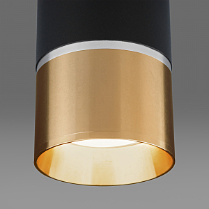 Накладной светильник Elektrostandard DLN106 DLN106 GU10 черный/золото