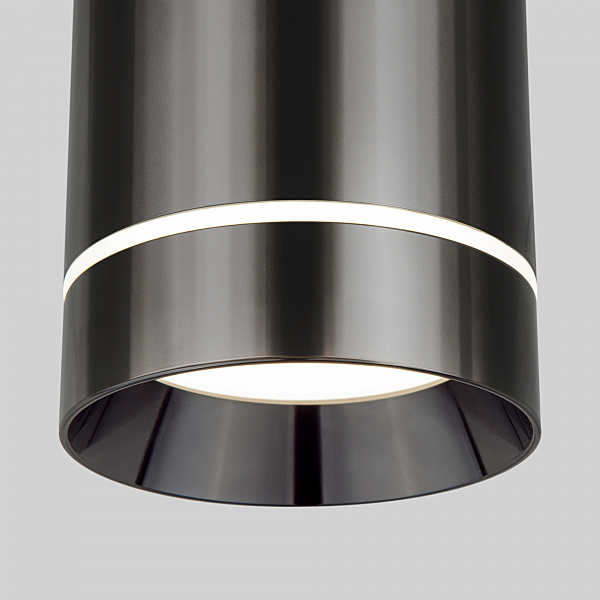 Накладной светильник Elektrostandard Topper DLR021 9W 4200K Черный жемчуг