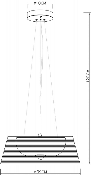 Светильник подвесной Deko-Light Filo Sat 342032
