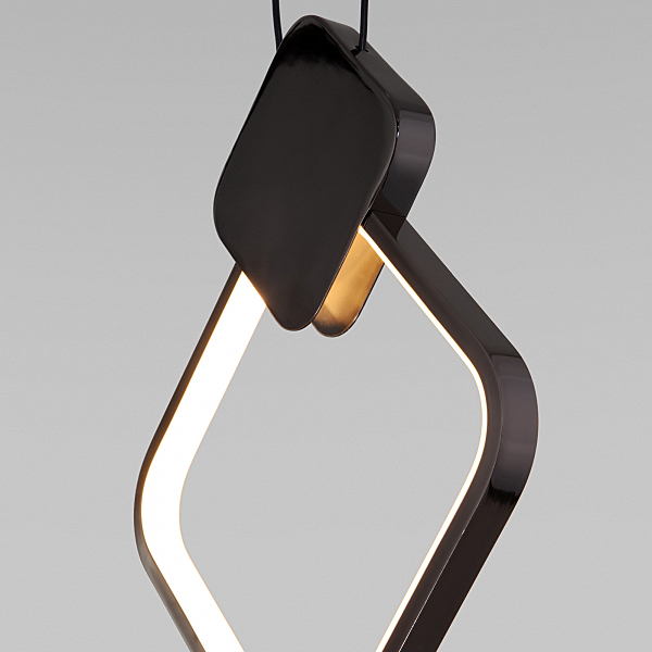 Светильник подвесной Eurosvet Style 50216/1 LED черный жемчуг