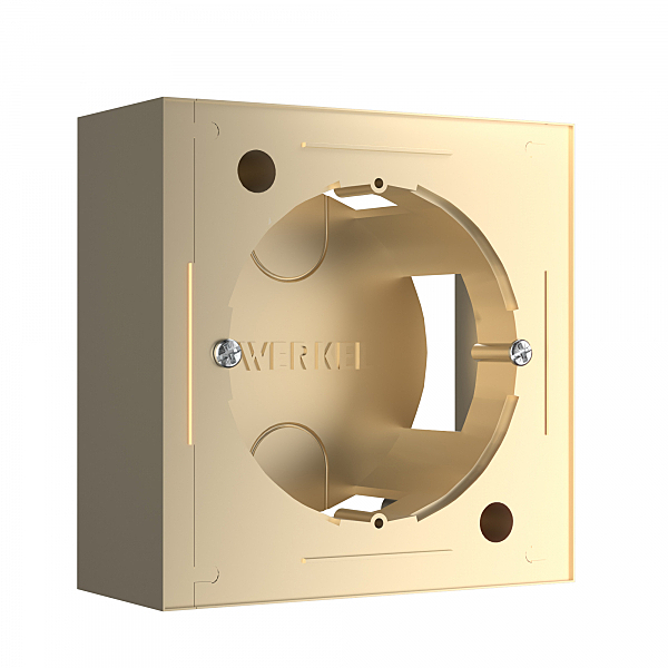 Werkel W8000011/ Коробка для накладного монтажа (шампань)