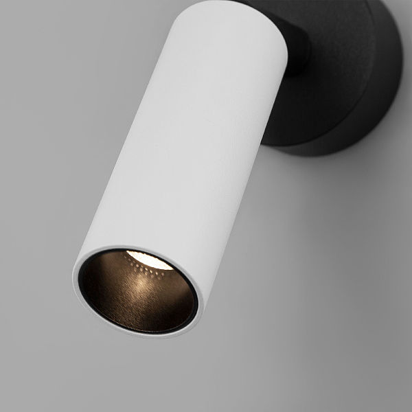 Светильник спот Eurosvet Pin 20133/1 LED белый/черный
