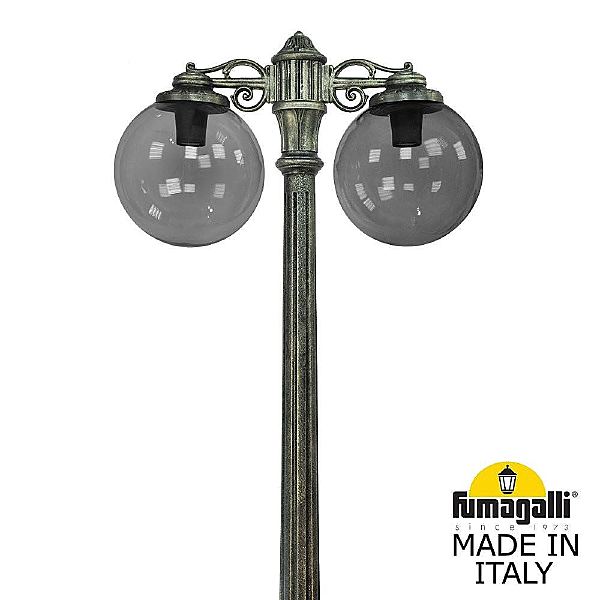 Столб фонарный уличный Fumagalli Globe 300 G30.157.S20.BZF1RDN