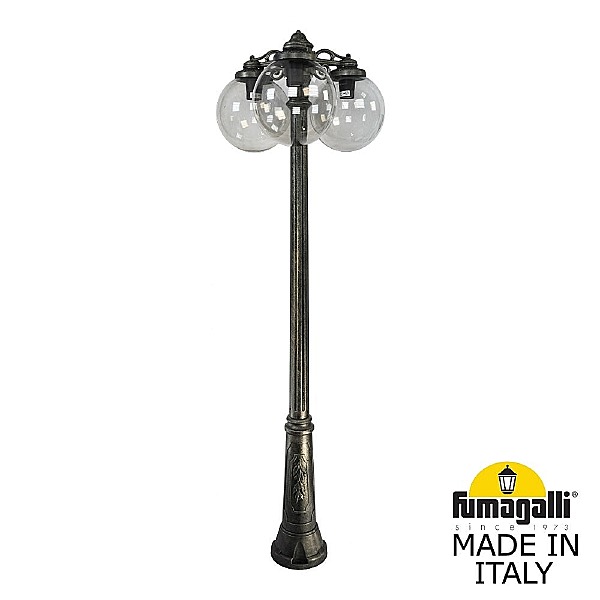 Столб фонарный уличный Fumagalli Globe 300 G30.157.S30.BZF1RDN