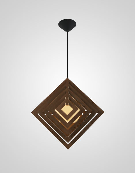 Светильник подвесной Мелодия Света Geometry HRS003-1 PR 000056969