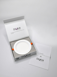 Встраиваемый светильник Elvan 308 VLS-308R-12W-NH-Wh