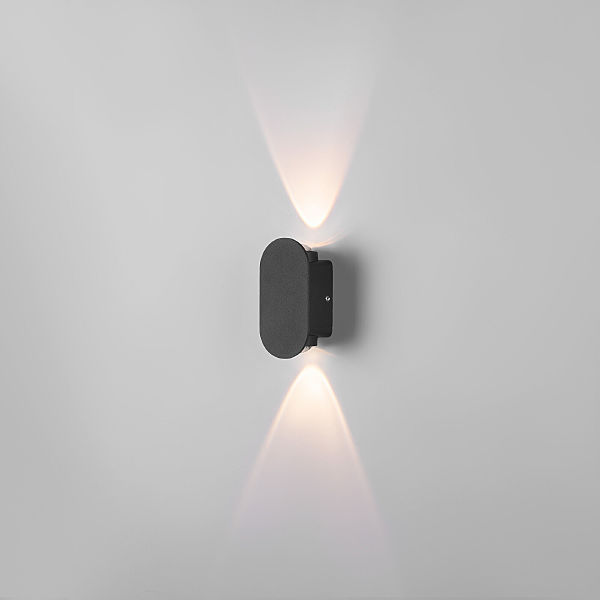 Уличный настенный светильник Elektrostandard Mini Light Mini Light черный (35153/D)