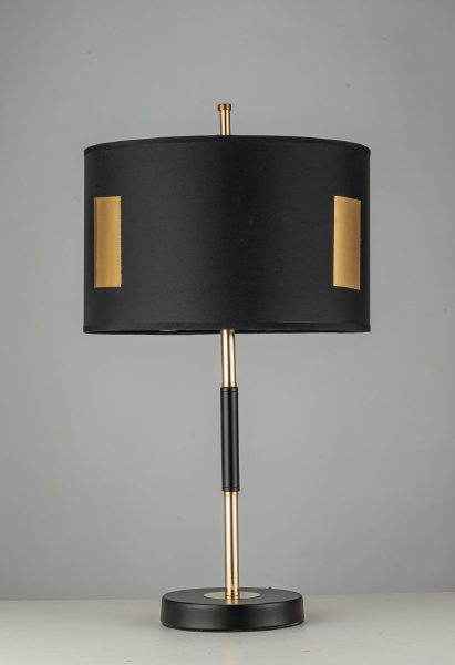 Настольная лампа Arti Lampadari Oggebio Oggebio E 4.1.T2 BKG