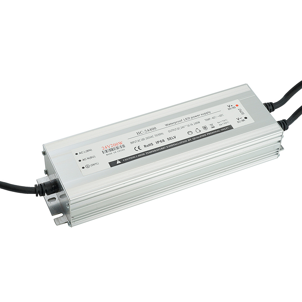 Трансформатор электронный для светодиодной ленты 200W 24V Feron LB007