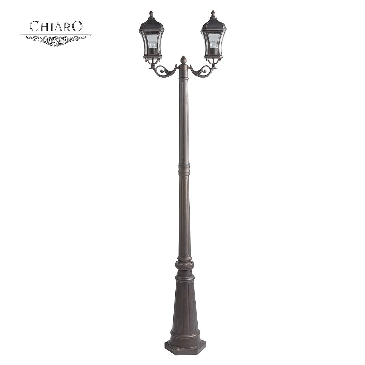 Столб фонарный уличный Chiaro Шато 800040502
